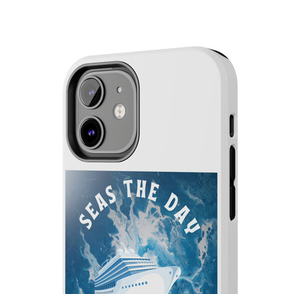 Seas the Day Nautical Phone Case