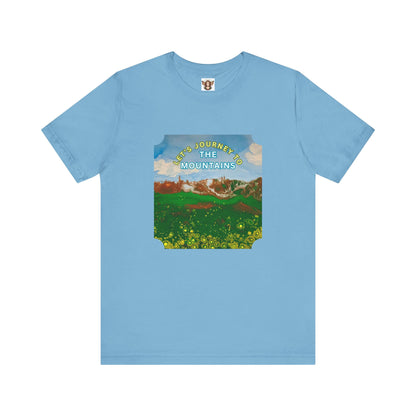 Mountain Landscape Original Painting Tee Shirt