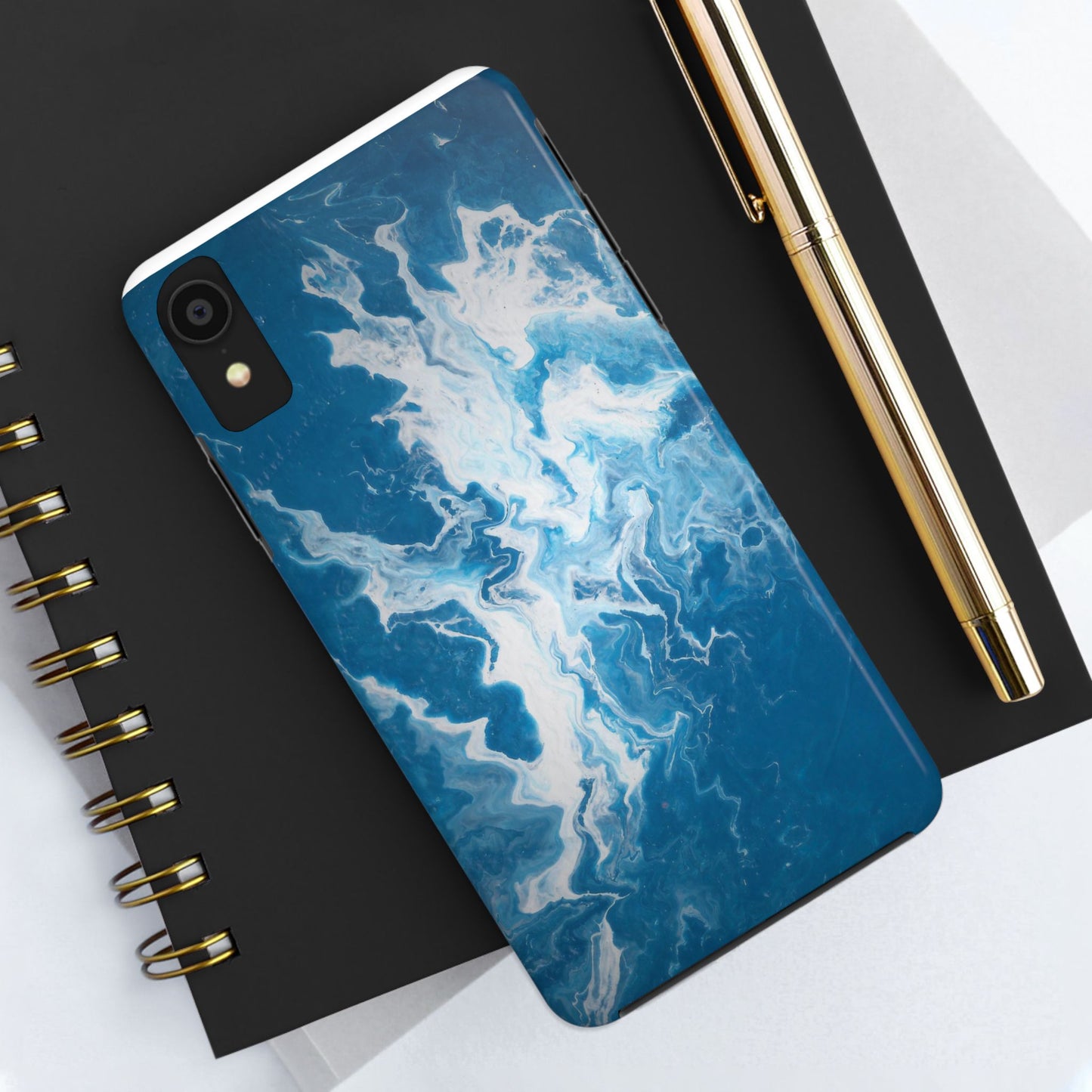 Ocean Waves Nautical Phone Case