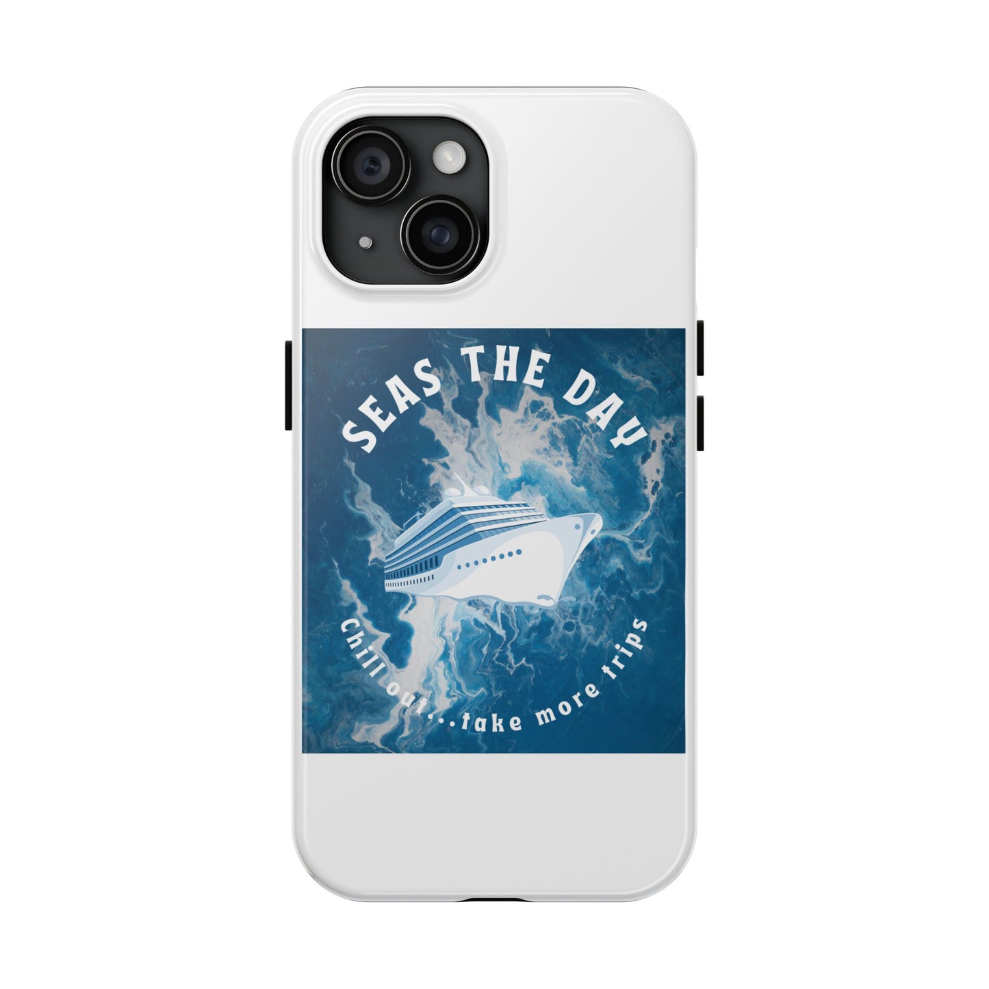 Seas the Day Nautical Phone Case