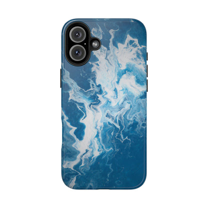 Ocean Waves Nautical Phone Case