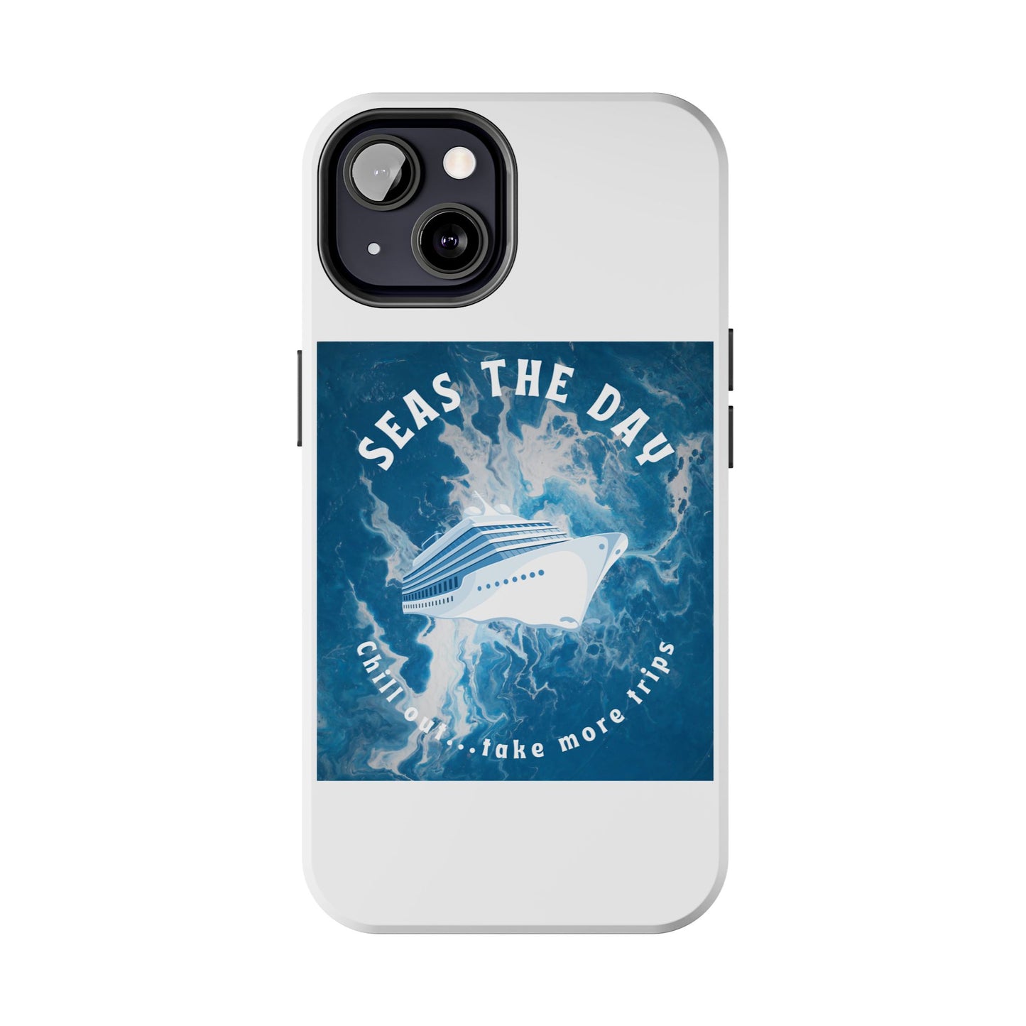 Seas the Day Nautical Phone Case