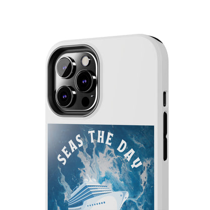 Seas the Day Nautical Phone Case