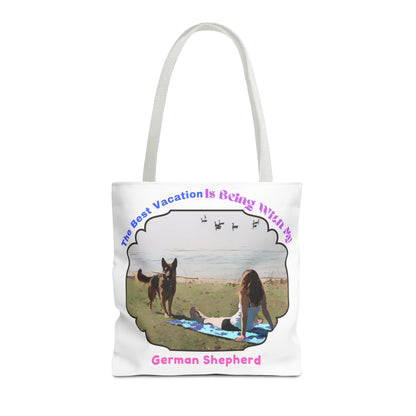 German Sheperd Lover Vacation - Tote Bag