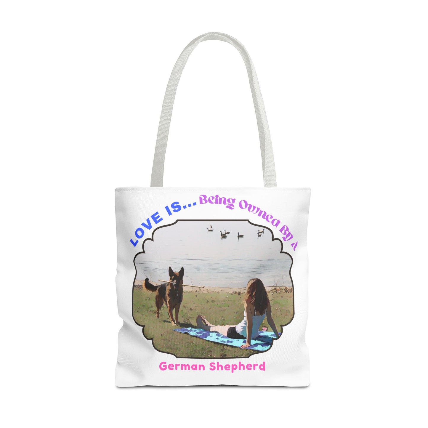 German Shepherd Lover Tote Bag