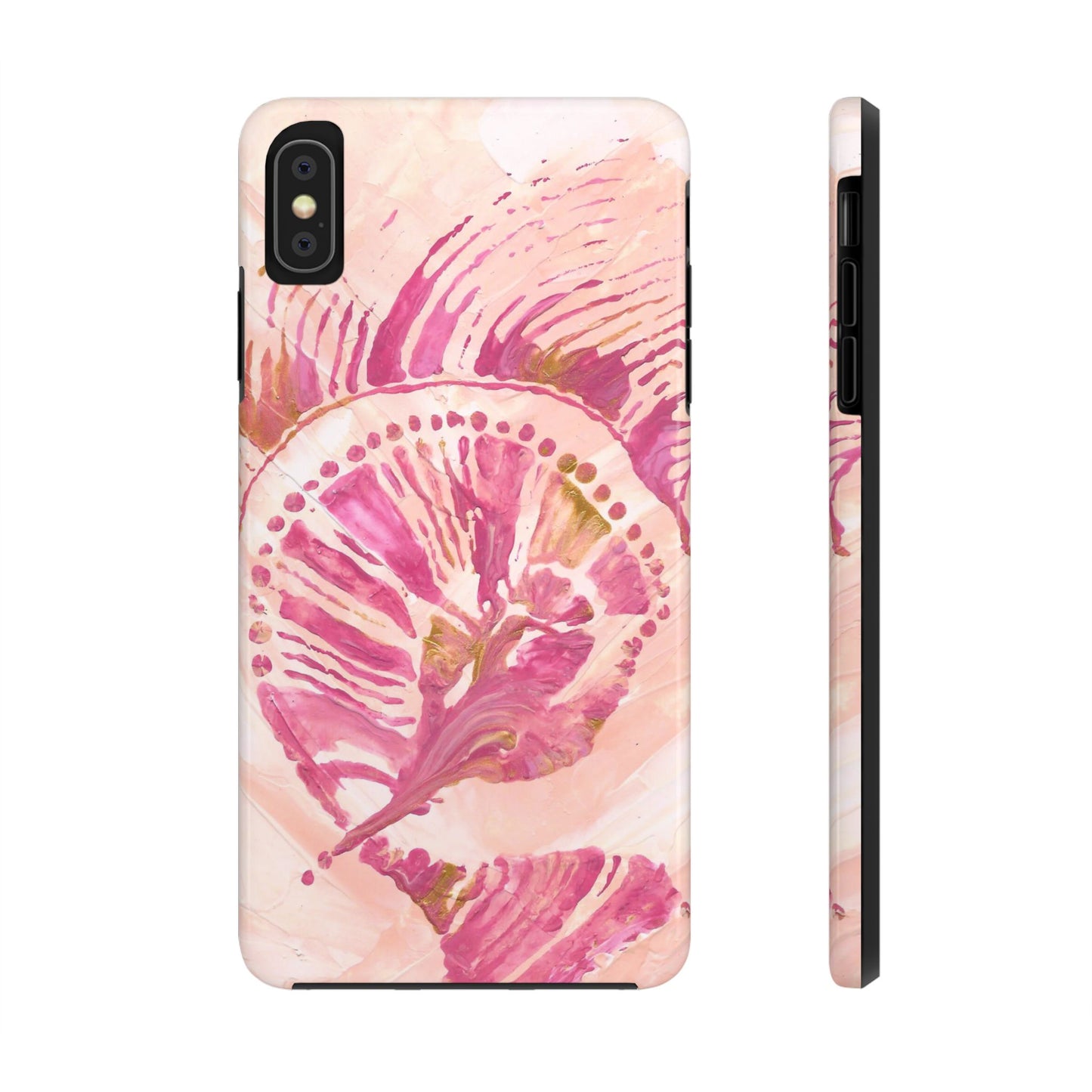 Pastel Colored Seashell Original Art - Cell Phone Case