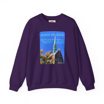 Oasis Of God Christian Crewneck Sweatshirt