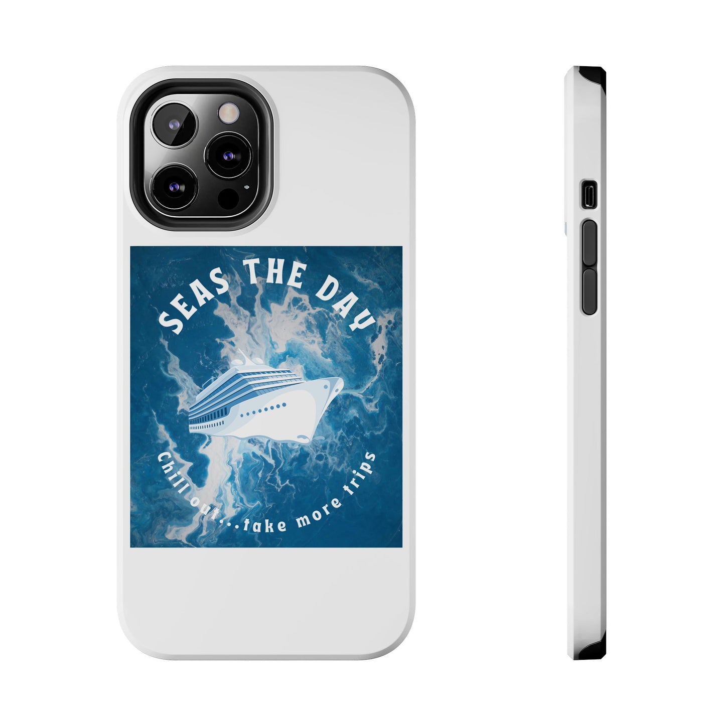 Seas the Day Nautical Phone Case