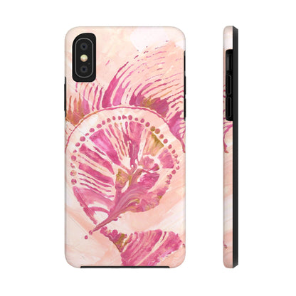 Pastel Colored Seashell Original Art - Cell Phone Case