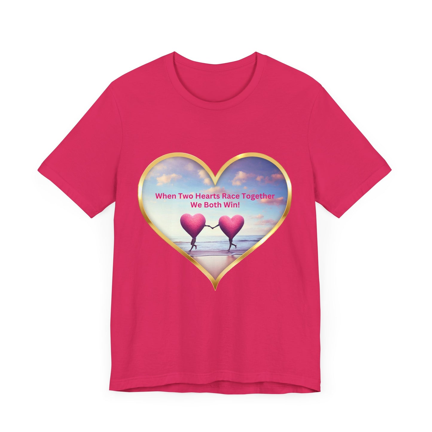 Short Sleeve Tee - Cute Whimsical Love Quote Design