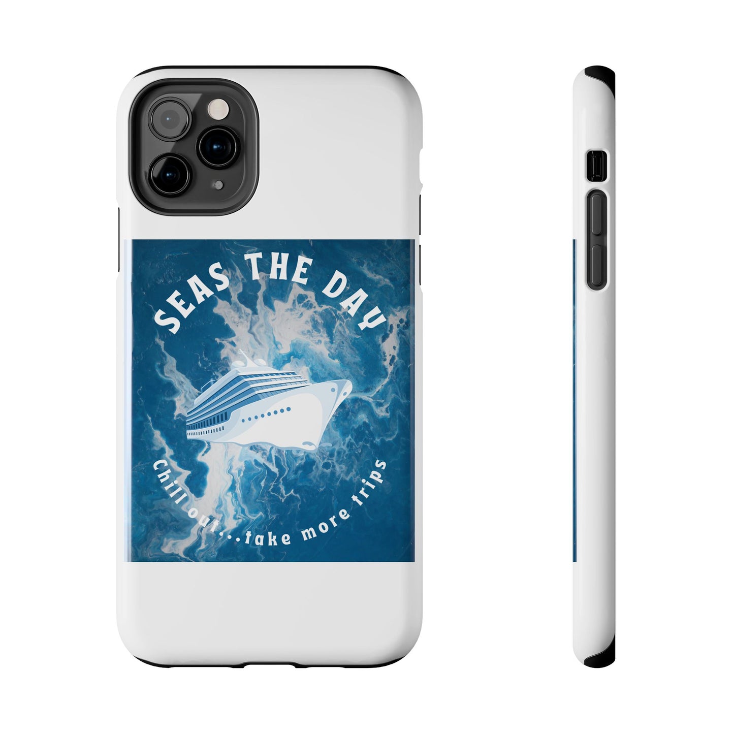 Seas the Day Nautical Phone Case