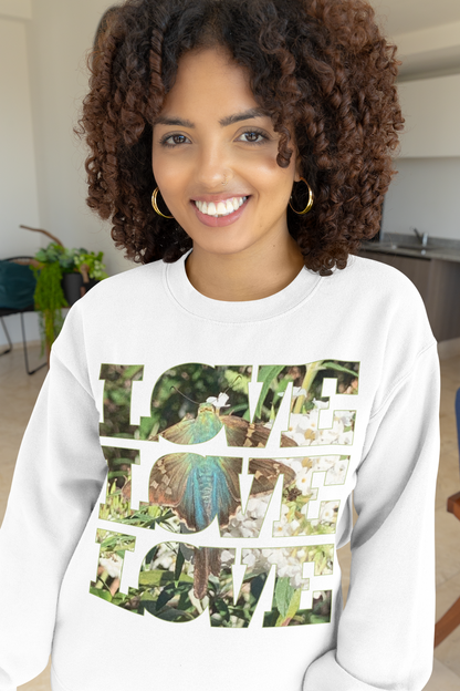 Butterfly Love Crewneck Sweatshirt